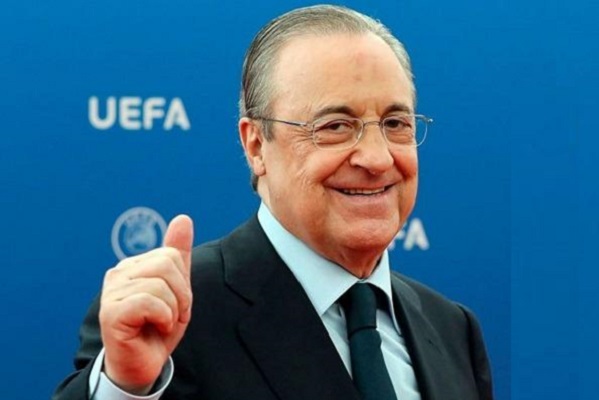 تشبث رئيس ريال مدريد بفكرة دوري السوبر الأوروبي