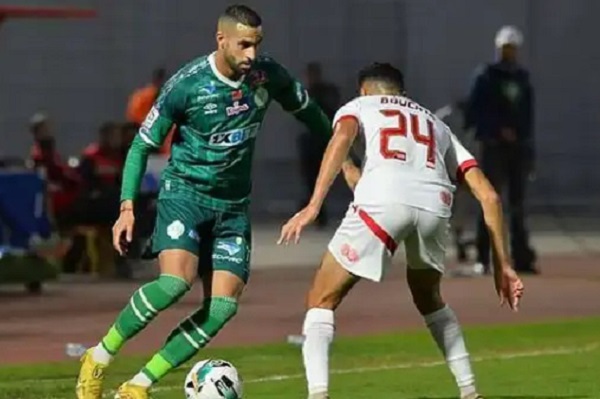 التعادل الإيجابي ينهي الديربي رقم 138 بين الوداد والرجاء 
