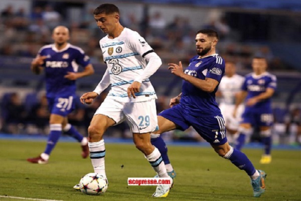 دينامو زغرب يهزم تشيلسي في أول مباريات المجموعة الخامسة من دوري أبطال أوروبا 
