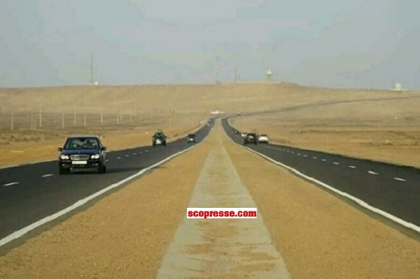 تقدم أشغال إنجاز الطريق السريع الرابط بين تزنيت والداخلة بنسبة 78 في المائة.