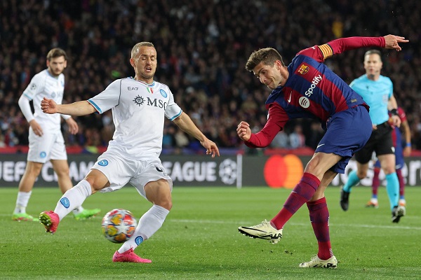 برشلونة يحجز ورقة التأهل الى ربع نهائي دوري ابطال أوروبا بعد غياب دام اربع سنوات