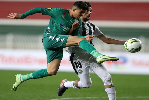الرجاء يكرس تفوقه على وفاق سطيف ويزكي تصدره للمجموعة الثانية من دوري ابطال أوروبا