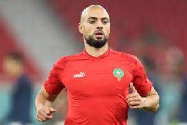 سفيان أمرابط في الطريق الى نادي مانشيستر يونايتد الإنجليزي