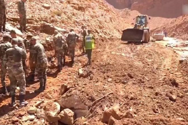 ارتفاع حصيلة الأمطار الرعدية القوية الى ثمانية عشر حالة وفاة 