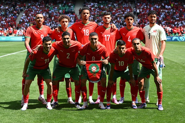 المنتخب الأولمبي المغربي يواجه نظيره العراقي لضمان التأهل الى دور الربع