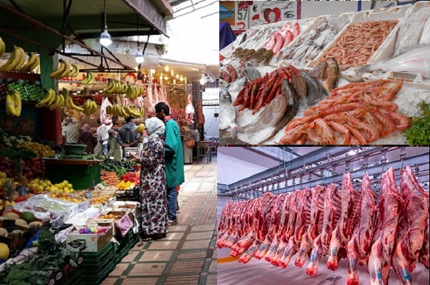 ارتفاع أسعار اللحوم والخضر والمواد الغذائية خلال شهر يناير 2023