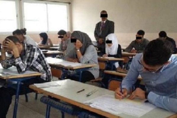 إحالة متلبسين بحالات غش  في مباراة المحررين القضائيين على الضابطة القضائية 