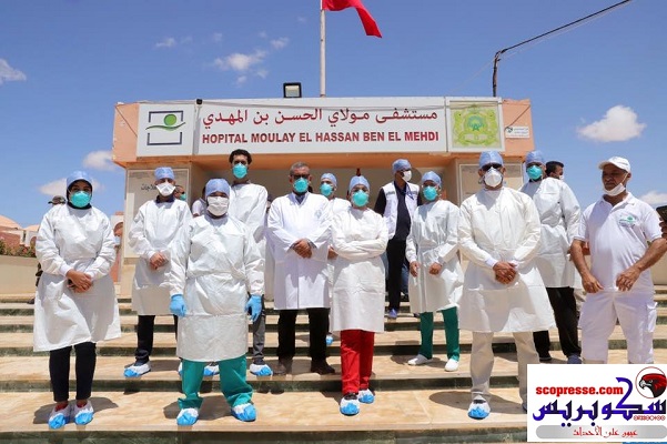 وباء الفيروس التاجي يسجل انخفاضا ملحوظا في عدد الاصابات الجديدة بالجهات الجنوبية الثلاثة من المملكة
