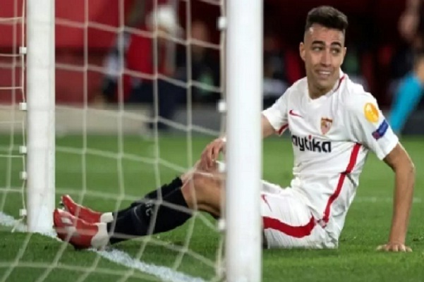 الفيفا تسمح للاعب منير الحدادي مهاجم إشبيلية الإسباني بحمل القميص الوطني المغربي