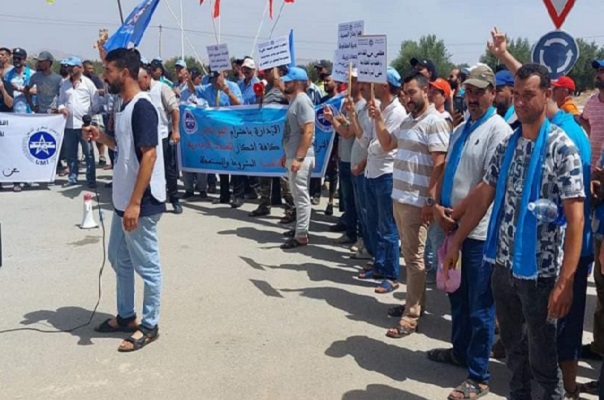 احتجاج على سلوك المندوب السامي لقدماء المقاومين تزامنا مع الاحتفال بذكرى معركة أنوال