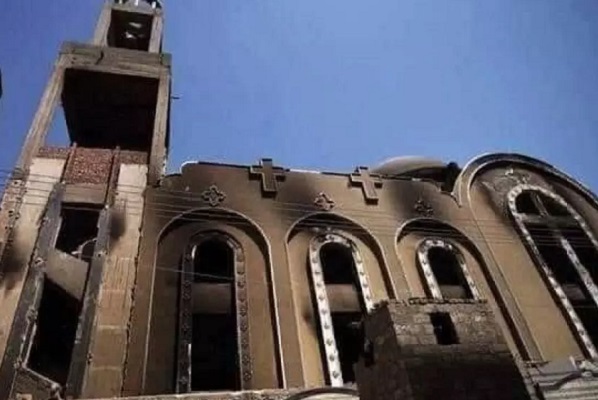 قداس اسبوعي بكنيسة مصرية  يتحول الى محرقة جماعية