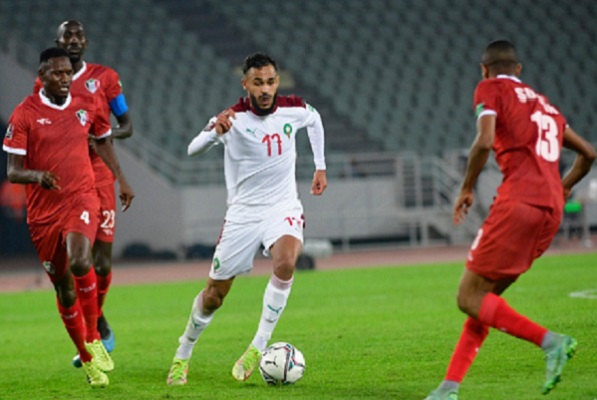 المنتخب الوطني المغربي لكرة القدم يكرم وفادة نظيره السوداني بثلاثية نظيفة