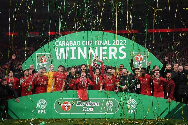 تتويج فريق ليفربول بلقب كأس الرابطة بعد انتصاره على تشيلسي بنتيجة 11 – 10  