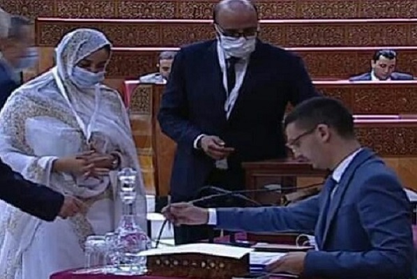 انتخاب صفية بلفقيه نجلة المستشار الراحل عبد الوهاب بلفقيه امينة لمجلس المستشارين