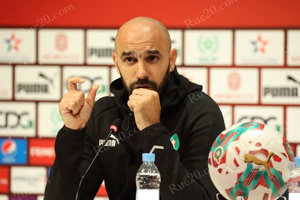 وليد الركراكي يكشف عن قائمة المنتخب المغربي لمباراتي الغابون وليسوتو