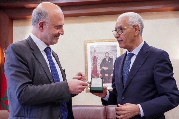 الرئيس الأول للمجلس الأعلى للحسابات بفرنسا في ضيافة رئيس مجلس النواب 