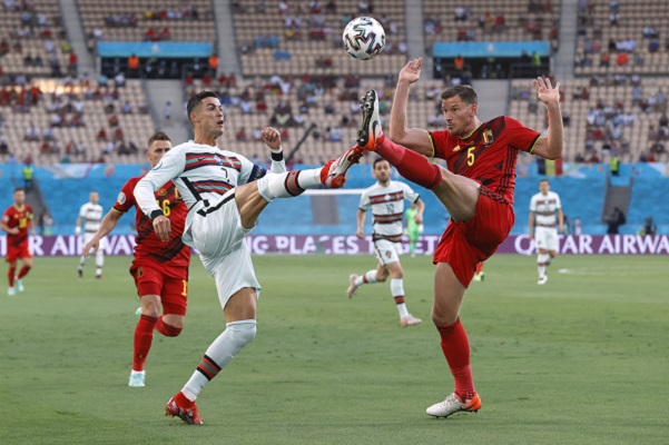 منتخب بلجيكا يقصي نظيره البرتغالي حامل لقب بطل أوروبا في نسخته السابقة