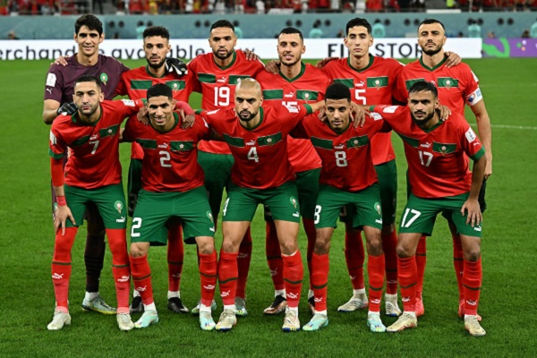 المنتخب الوطني المغربي يواجه منتخب بوركينا فاسو في مباراة ودية بفرنسا 