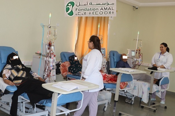 مؤسسة أمل في خدمة مرضى القصور الكلوي بجهة كلميم واد نون 