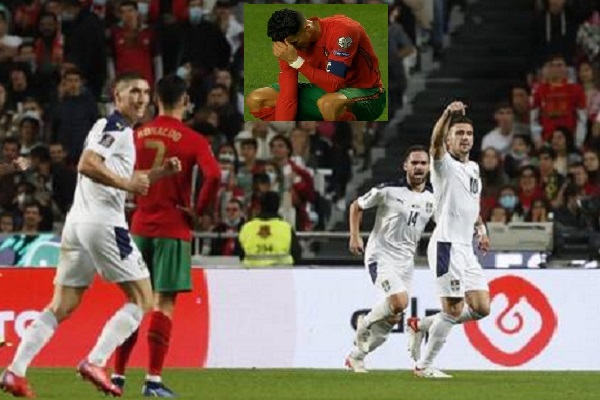 منتخب صربيا يهزم نظيره البرتغالي بعقر داره وأمام اعين رئيسه وجماهيره ويتأهل الى نهائيات كاس العالم