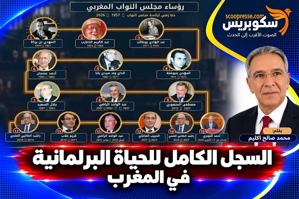 السجل التاريخي الكامل للحياة البرلمانية في المغرب 