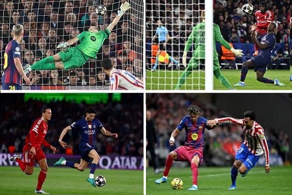 مباريات  حارقة في إياب دور ربع نهائي دوري ابطال أوروبا 