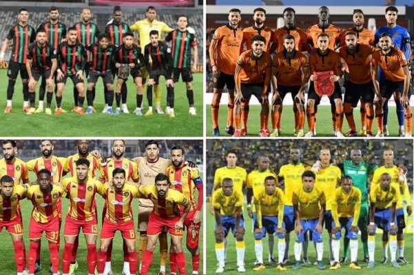 نصف نهائي ملتهب لدوري ابطال افريقيا لكرة القدم 