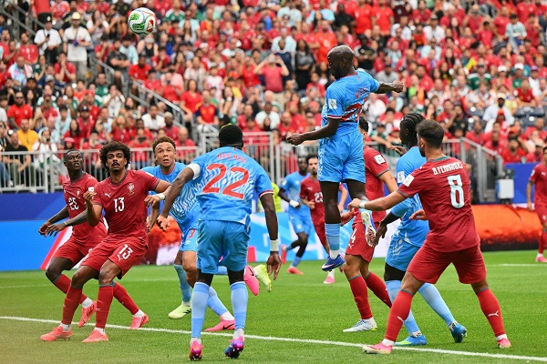 منتخب الكونغو الديمقراطية يحقق تعادلا بطعم الانتصار في مباراته ضد منتخب البرتغال 