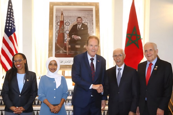 رئيس مجلس النواب يتباحث بالرباط مع أعضاء الكونغرس الأمريكي