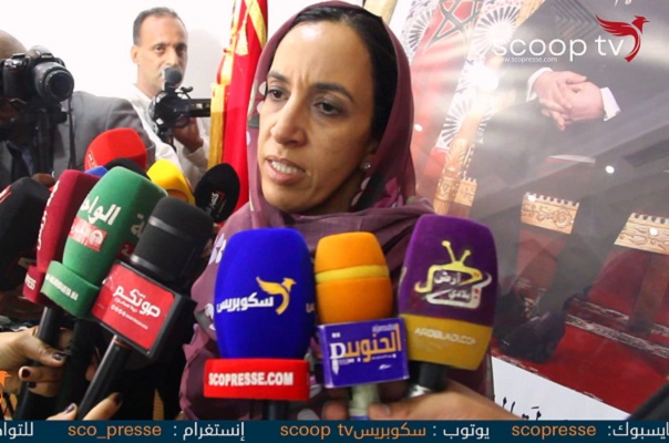 تصريح مباركة يوعيدة  بعد انتهاء أشغال الدورة العادية لشهر يوليوز لمجلس جهة كلميم واد نون